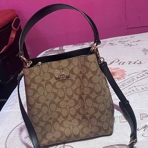 COACH Town bucket bag signature canvas PRICE FIRM